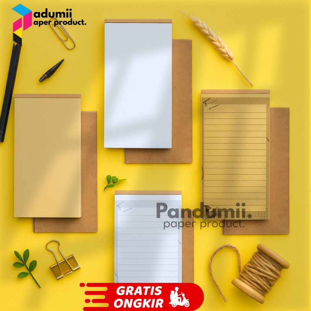 

Memo Catatan Kecil / Notes Notebook Aesthetic Notepad / Catatan Portabel Mini Notepad