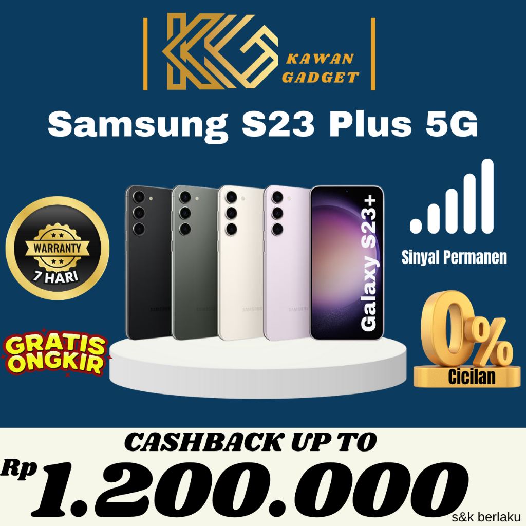 SEIN | Samsung Galaxy S23 Plus 5G 8/512GB 8/256GB | S23+ Second Fullset Resmi Indonesia