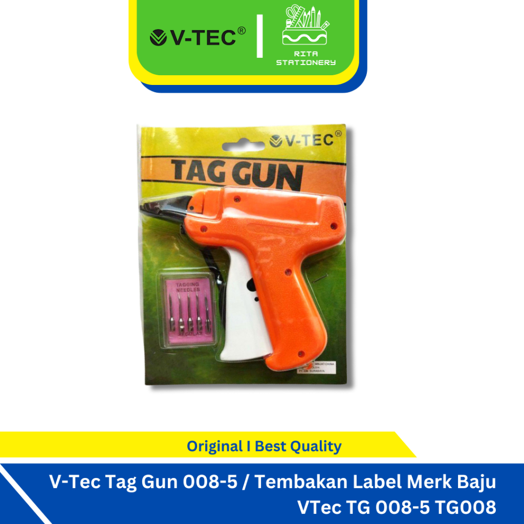 

V-Tec Tag Gun 008-5 / Tembakan Label Merk Baju VTec TG 008-5 TG008