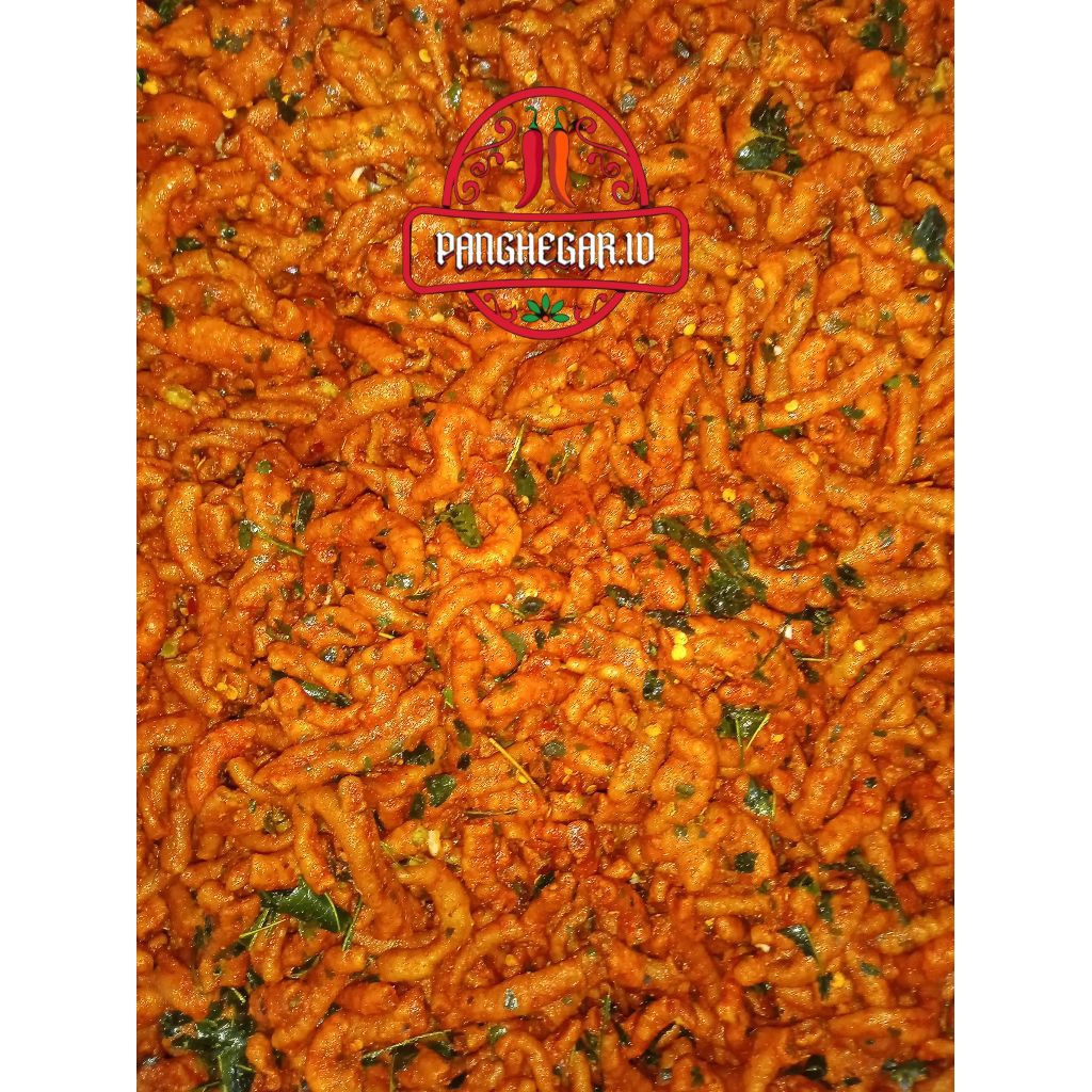 

Usus ayam crispy 500gr kriuk extra pedas daun jeruk Panghegar.id