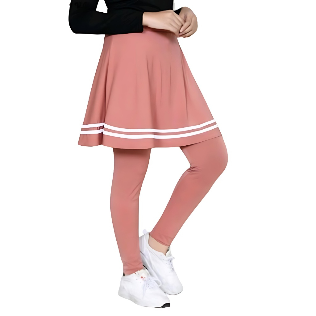 Legging Rok Olahraga Wanita Skirt Sport Senam Olahraga Celana Rok Olahraga Wanita