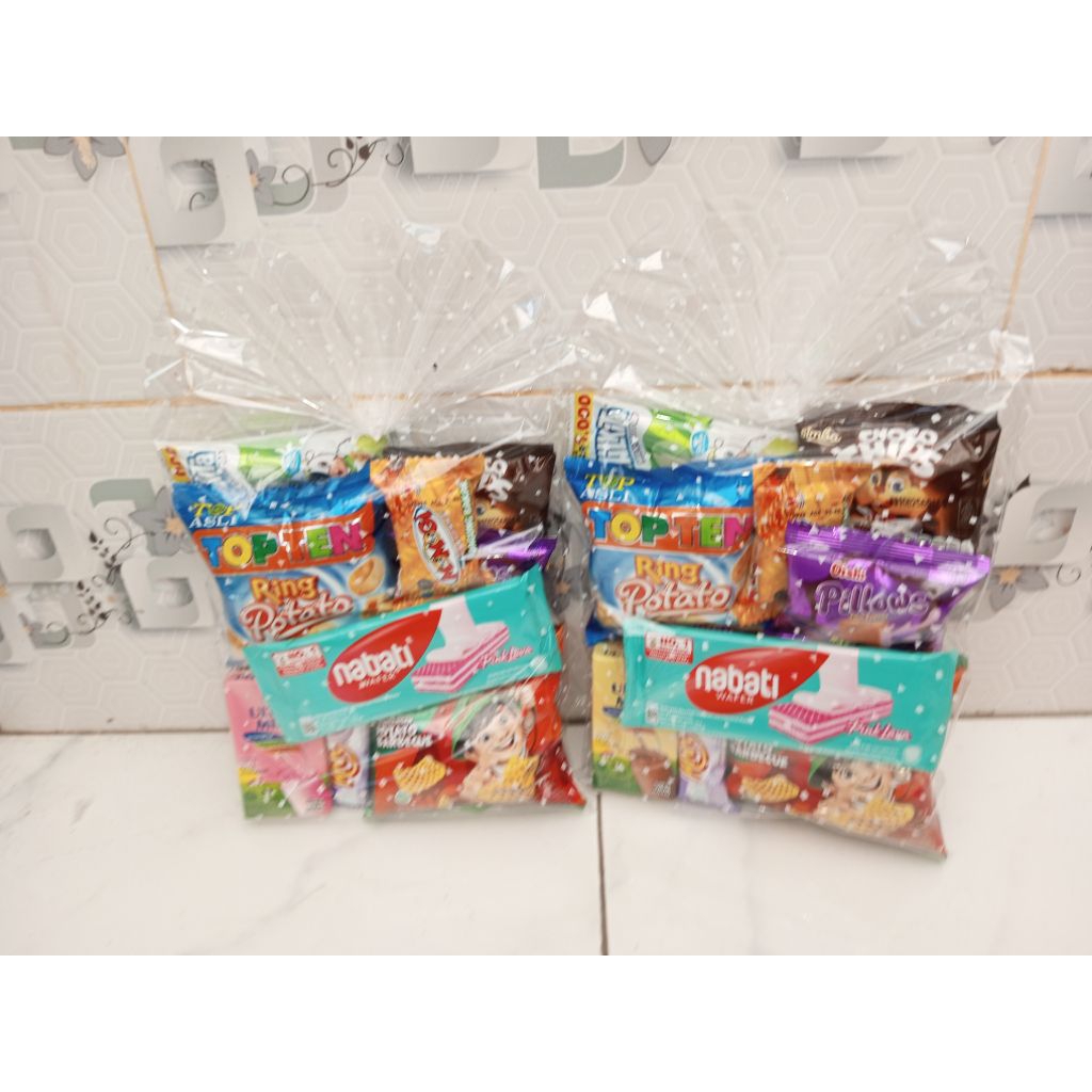 

Hampers Snack Ulang Tahun Anak AJ /Bingkisan Snack Ulang Tahun
