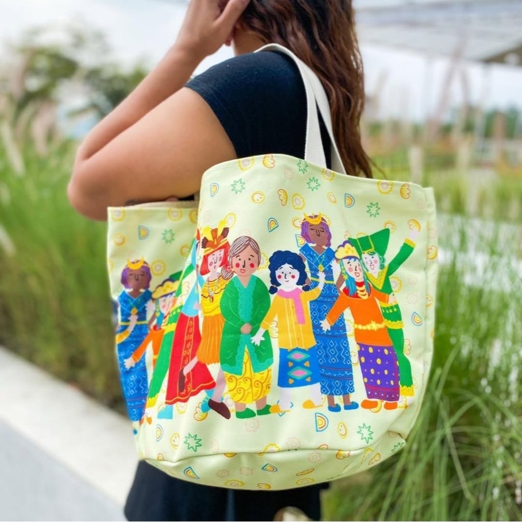 Tas Sayur Pancarona Ideku handmade preloved like new