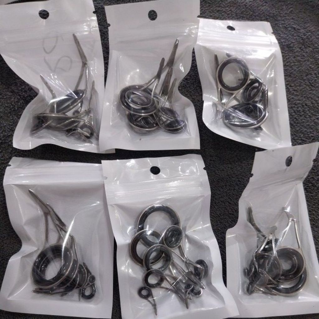 Satu Set Ring Kolong tegek isi 9 pcs / Krincingan Lonceng Bell joran