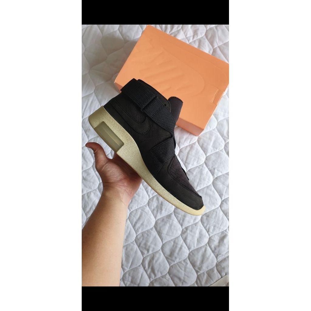 Nike fear of god raid black sneaker size EUR 41 Limited edition original authentic / shoes sepatu hi