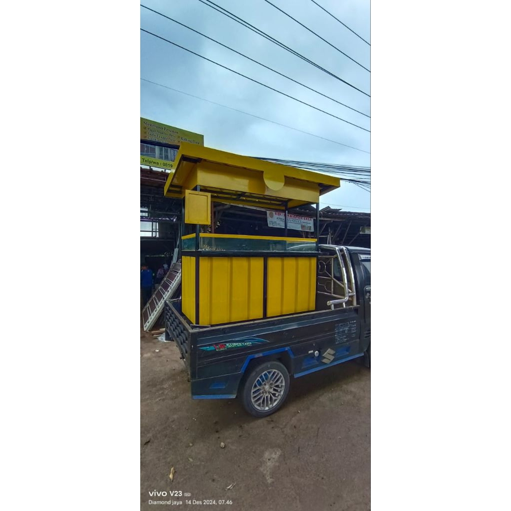 gerobak jus/jelly Potter ato bsa yg lainnya..