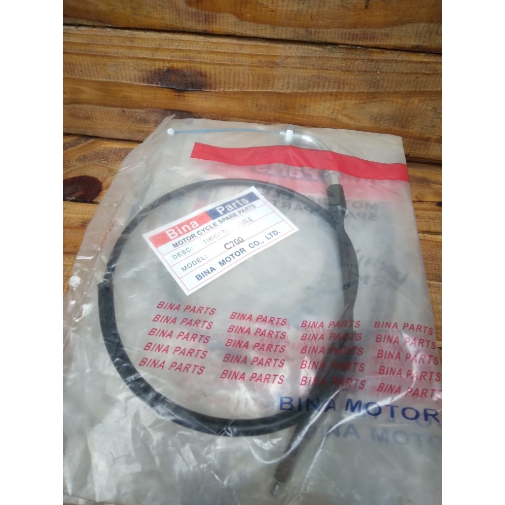 kable gas honda astrea c700 c800 bina part