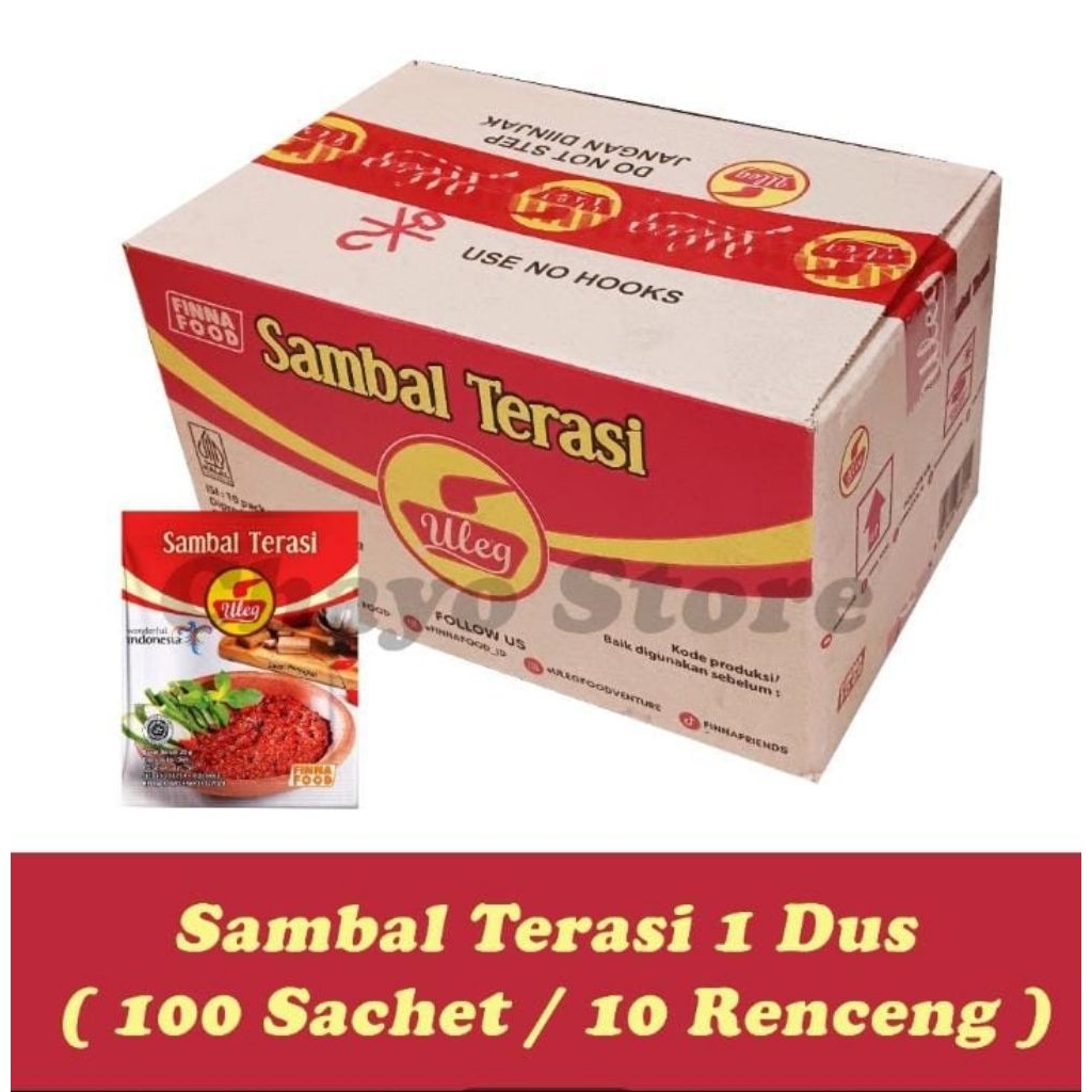 

sambel terasi 1 dus