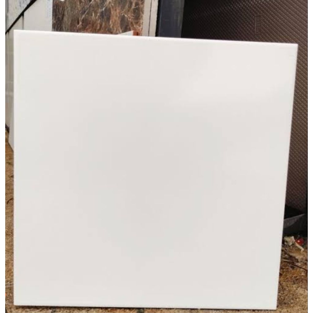 keramik putih polos 40x40 kw1 merek arwana