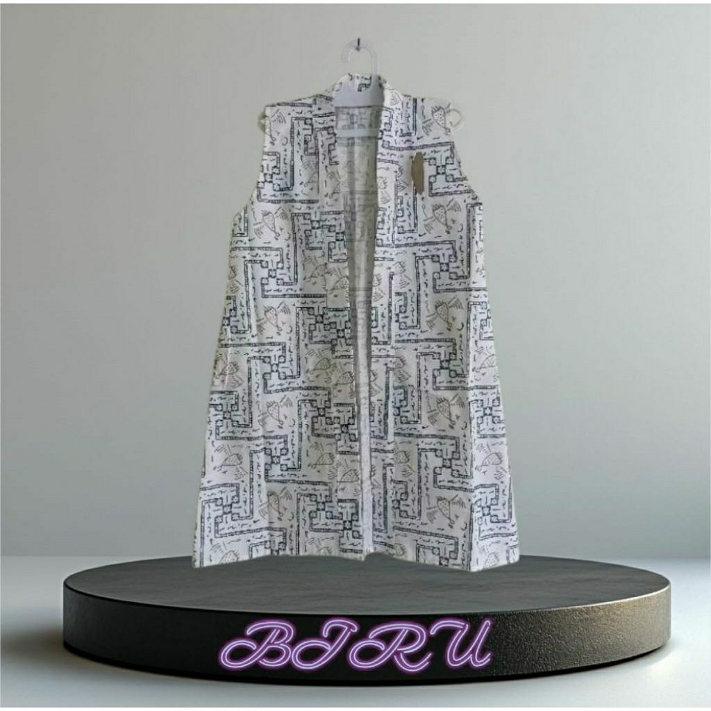 Outer yukensi murah/outer batik wanita cantik outer wanita kekinian outer simpel p