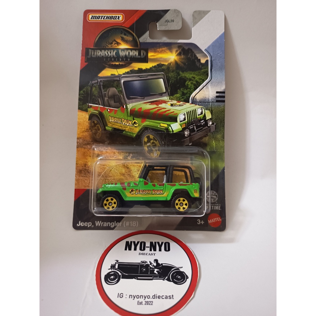 Matchbox Jeep Wrangler(#18)