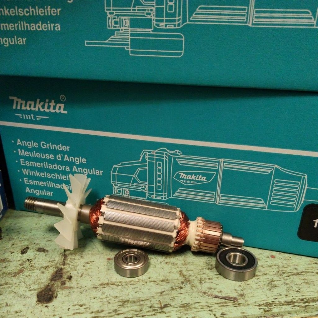 Armature Mesin Pasah Maktec MT192 Angker Planer MT 192 Rotor Serut Ketam Listrik MT-192