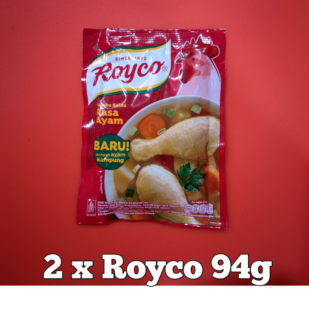 

Royco 94gr rasa ayam 2 pcs