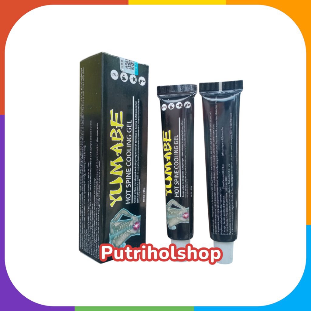 Spesial 5Pcs Lumbar Original Yumabe Salep Cream
