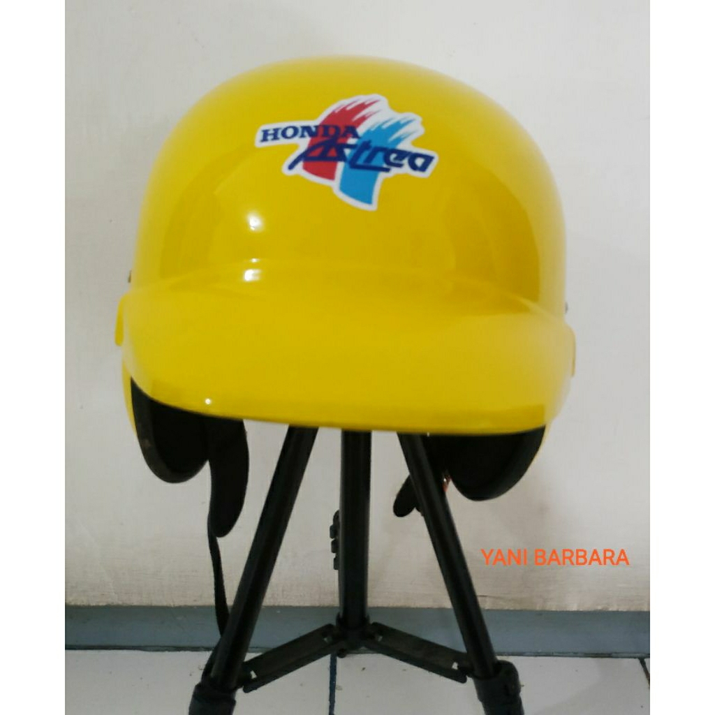 HELM HONDA ASTREA BATOK ORI GADING. ORIGINAL SECOND SIAP PAKAI