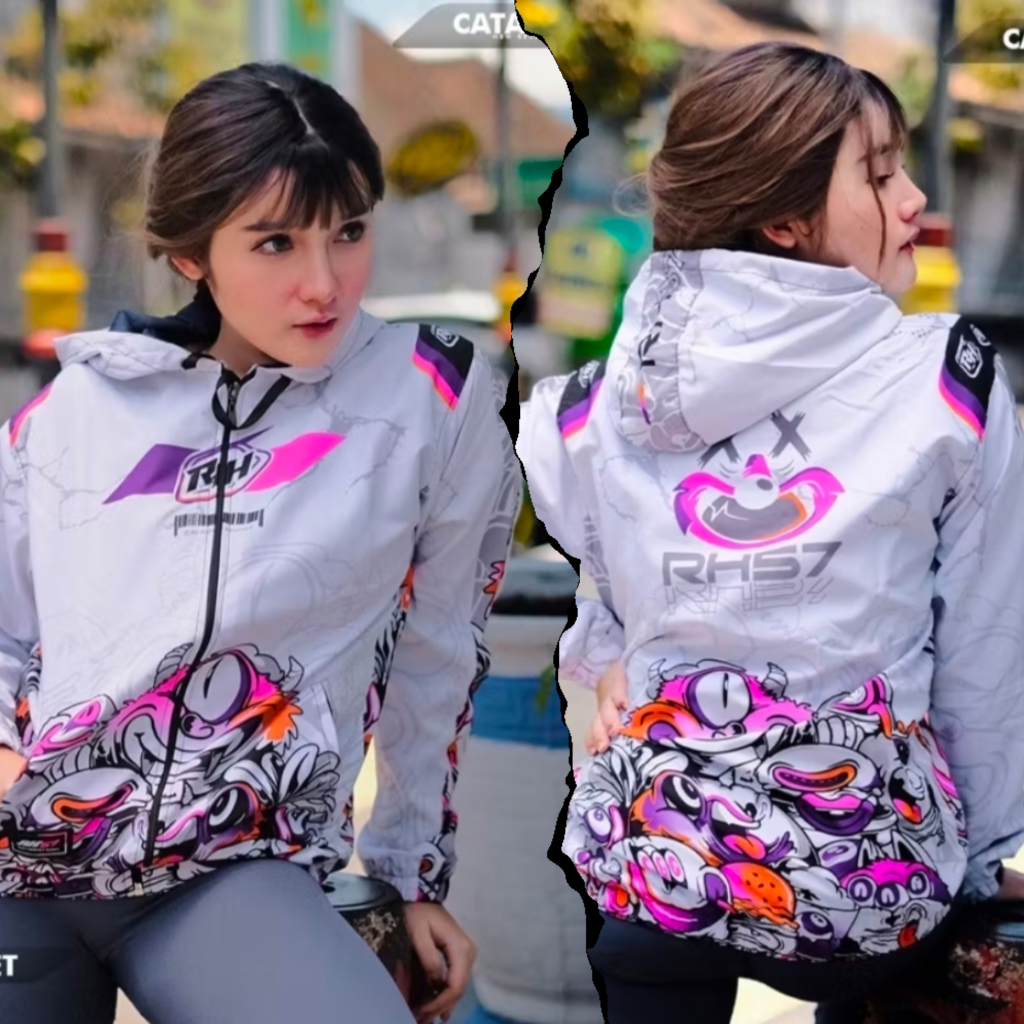 Jaket Racinghell Pria Wanita  Free Stiker Produk Memuaskan RH 008