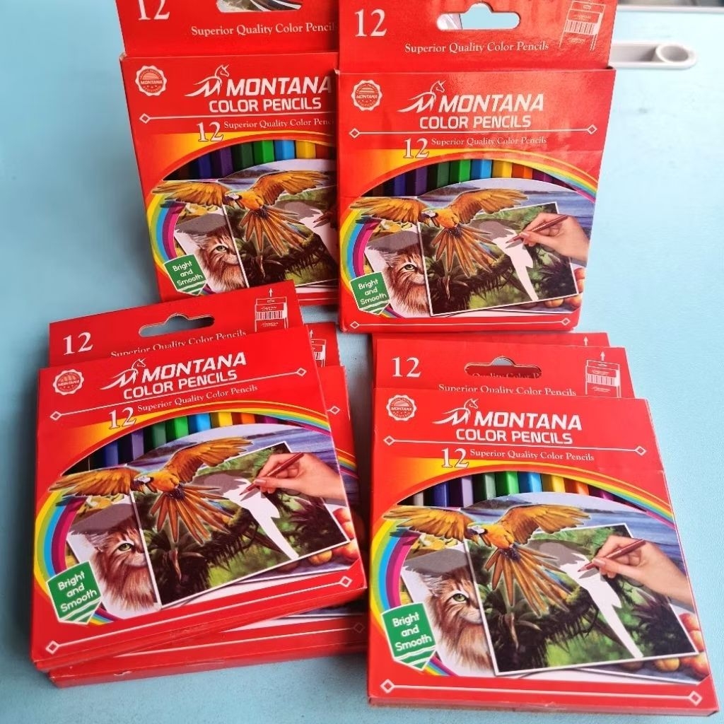 

Pensil Warna Montana 12 Warna Lengkap Bonus Serutan