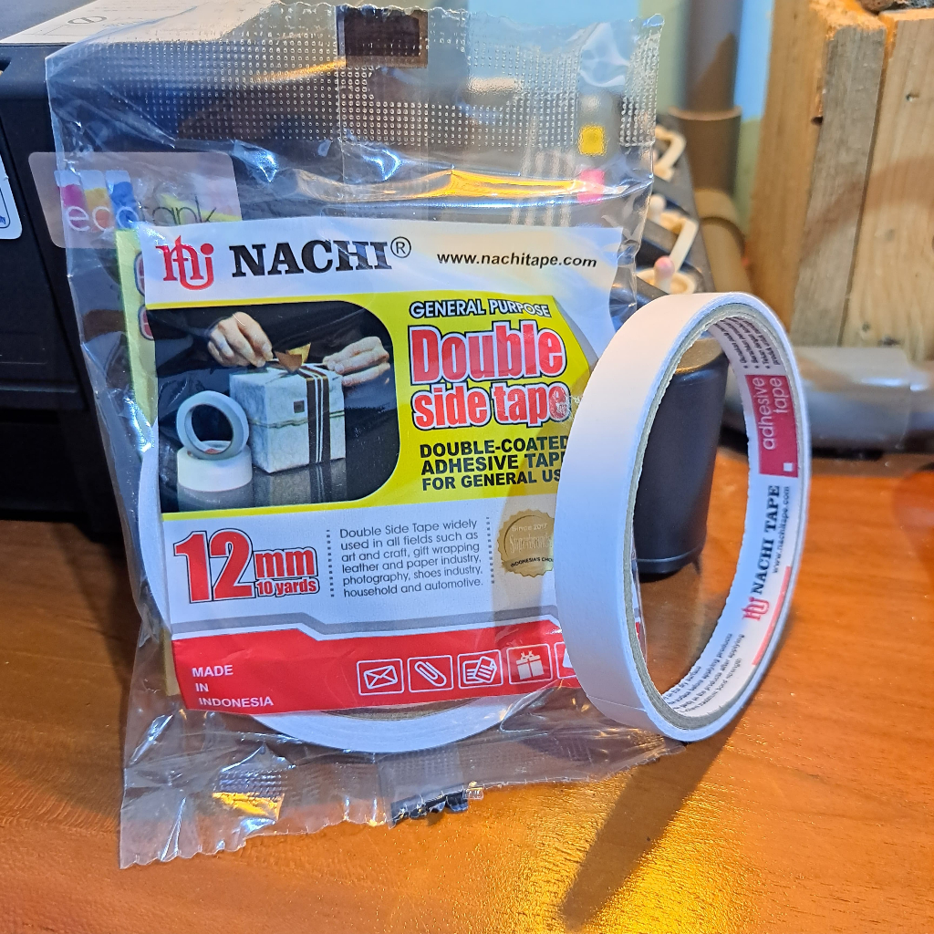 

Double Tape 12mm x 10 Yard Merek Nachi