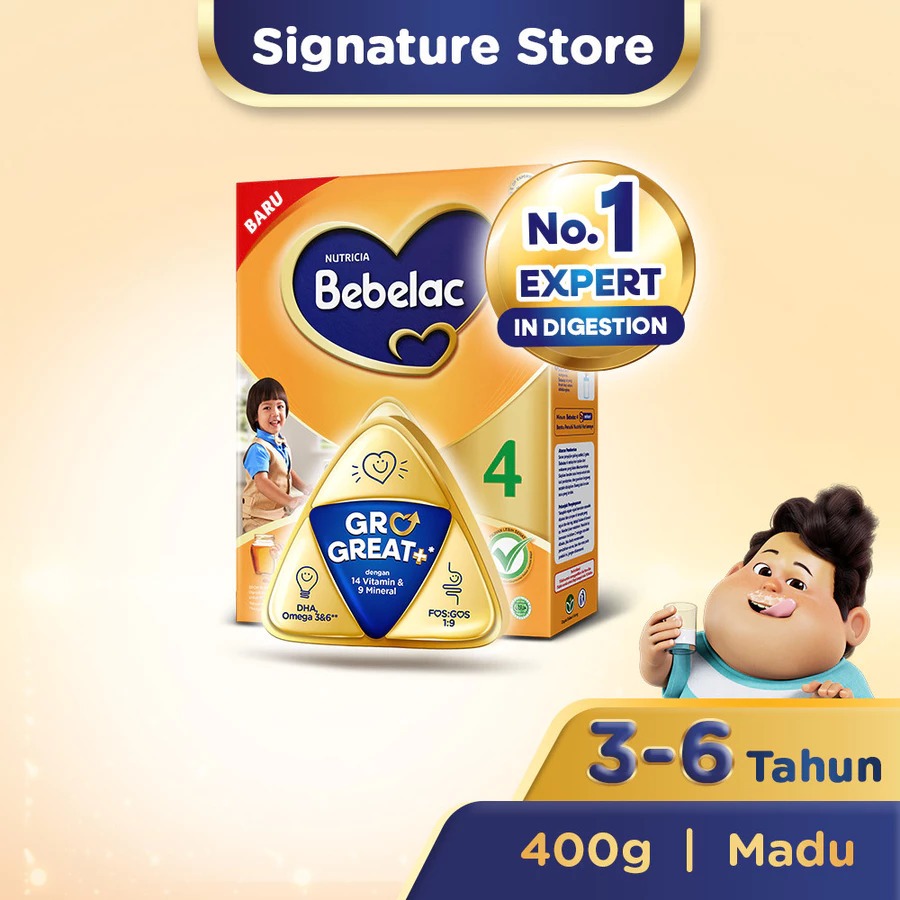 

Bebelac 4 Susu Pertumbuhan Bubuk 400 gr
