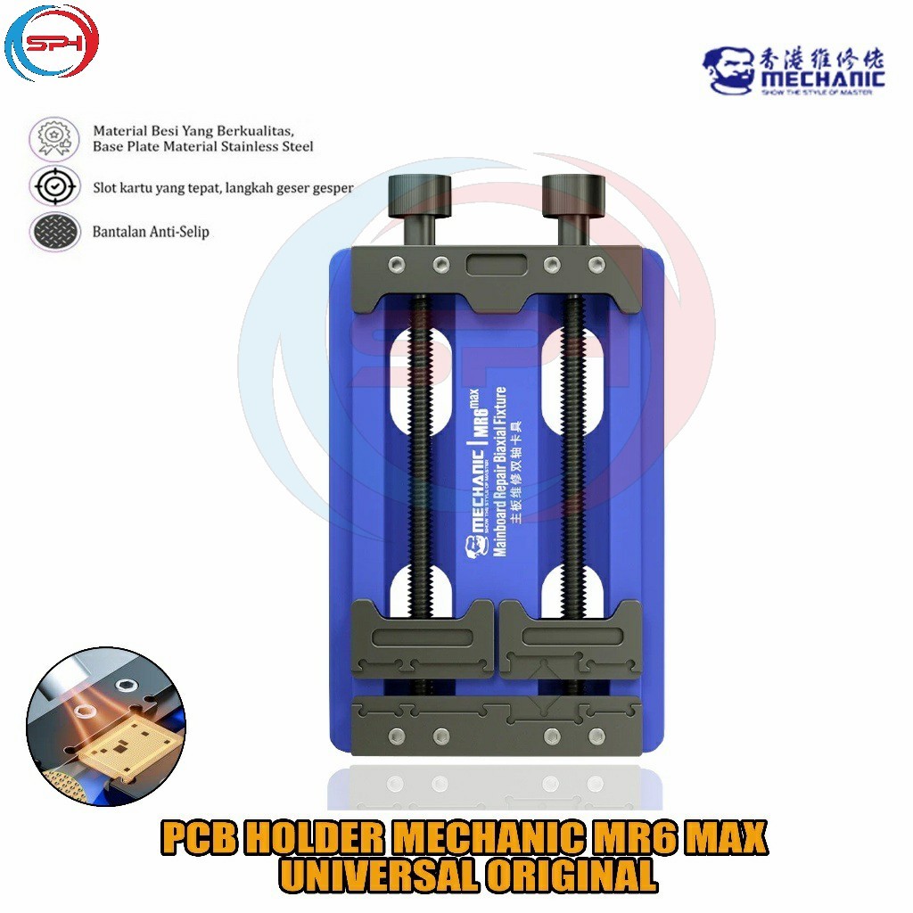 PCB HOLDER MECHANIC MR6 MAX DOUBLE BEARINGS VERSATILE FIXTURE ORIGINAL