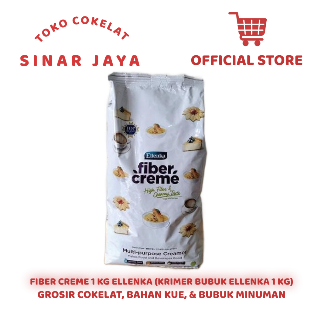 

Ellenka Fiber Creme 1Kg (Ellenka Krimer Bubuk Penggati Santan) | Fiber Creme Ellenka 1000Gr
