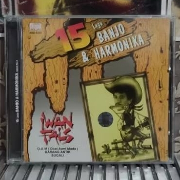 CD AUDIO IWAN FALS / 15 LAGU BANJO & HARMONIKA