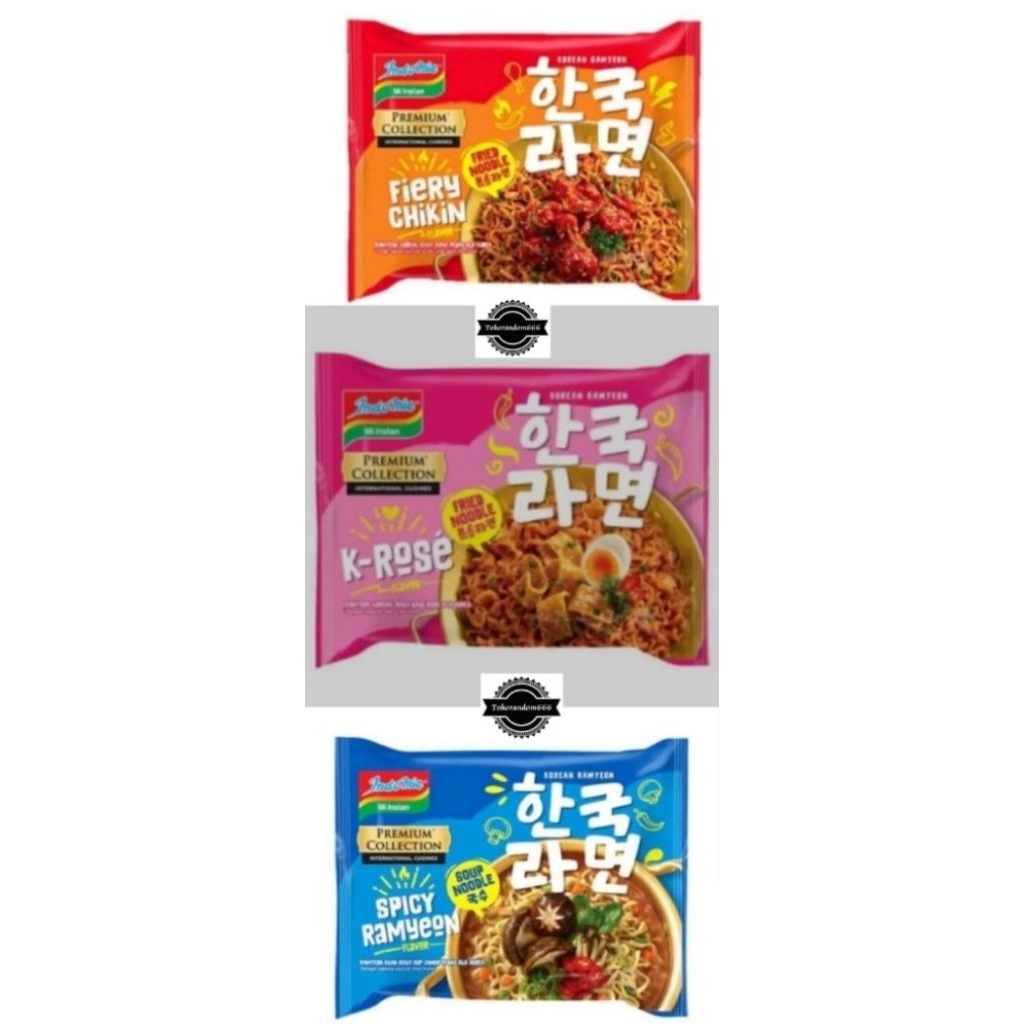 

indomie japanese & korean series