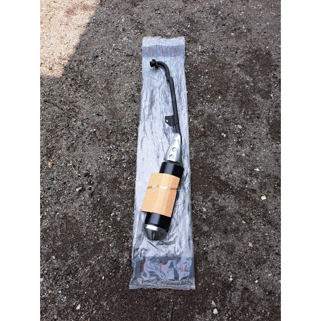 Kenalpot (Muffler Assy) Honda Absolute Revo 110 New 18300-KWW-A00 Original AHM Astra Honda Motor