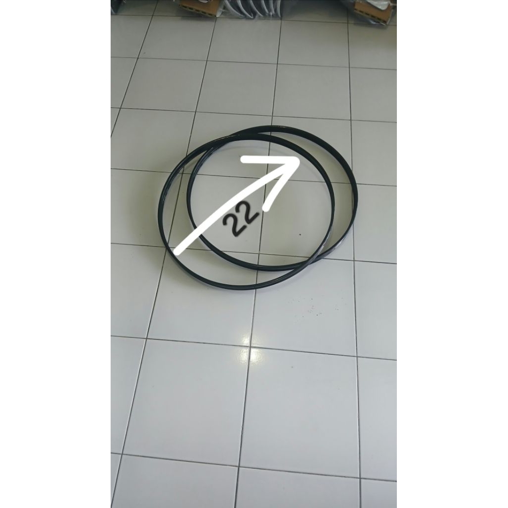 Ring veleg bass drum 22 inc