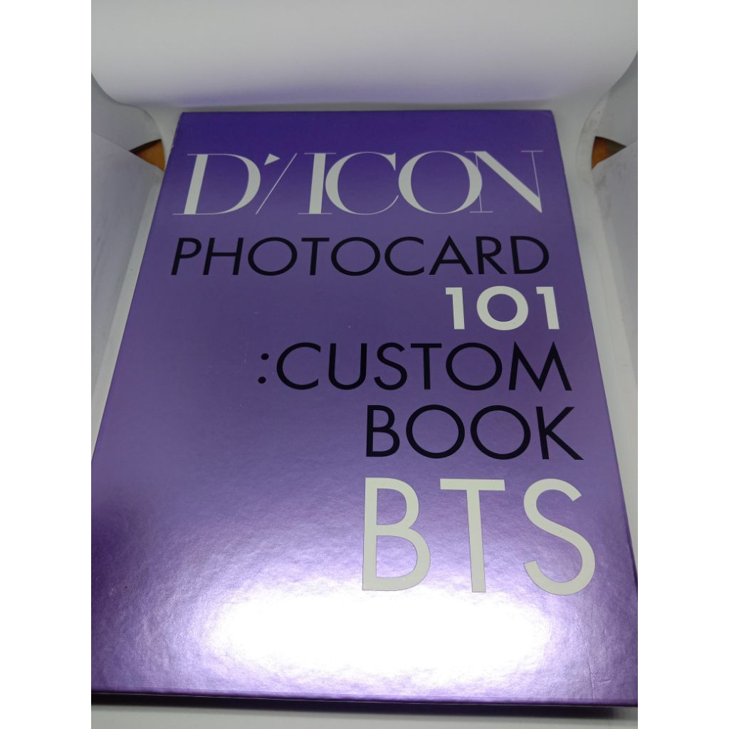 Binder Photocard DICON 101 (BTS)