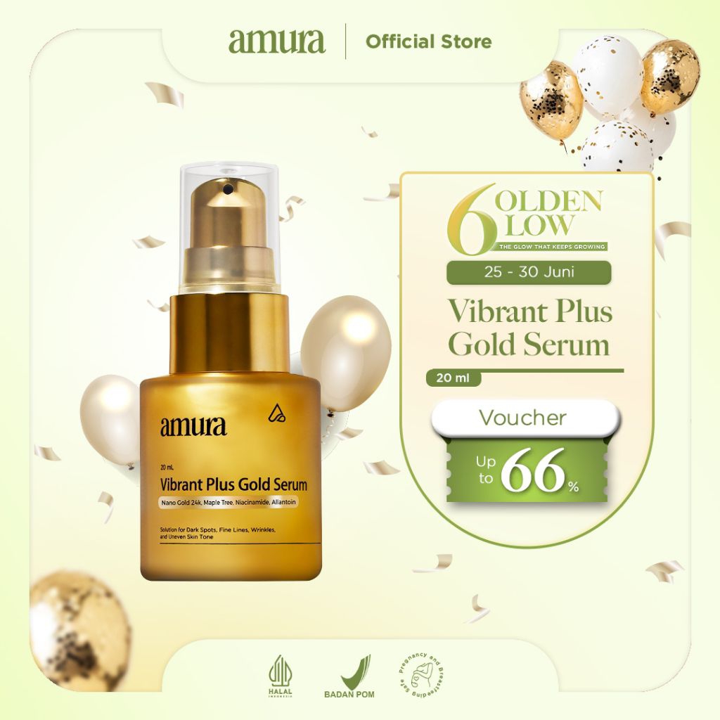 AMURA GOLD SERUM 24K - SERUM ANTI AGING ( GOLD)