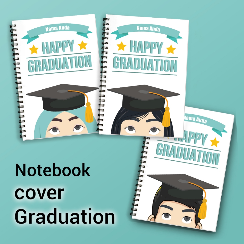 

Buku Tulis Hadiah Wisuda Bermanfaat Murah Aesthetic untuk Cewok dan Cewek