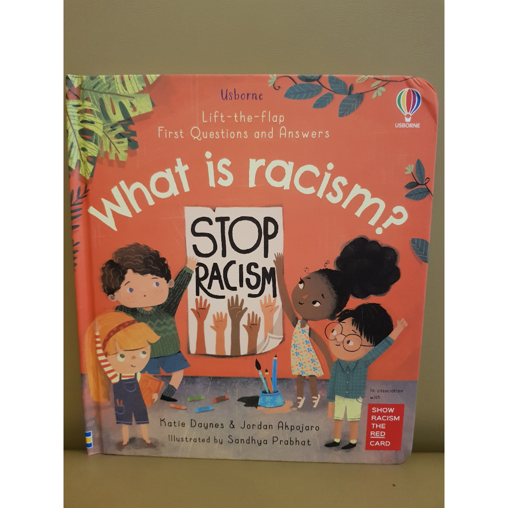 Usborne Seri "Lift The Flap - First Question & Answers" (Where Do Baby Come From? , What Is Racism? 