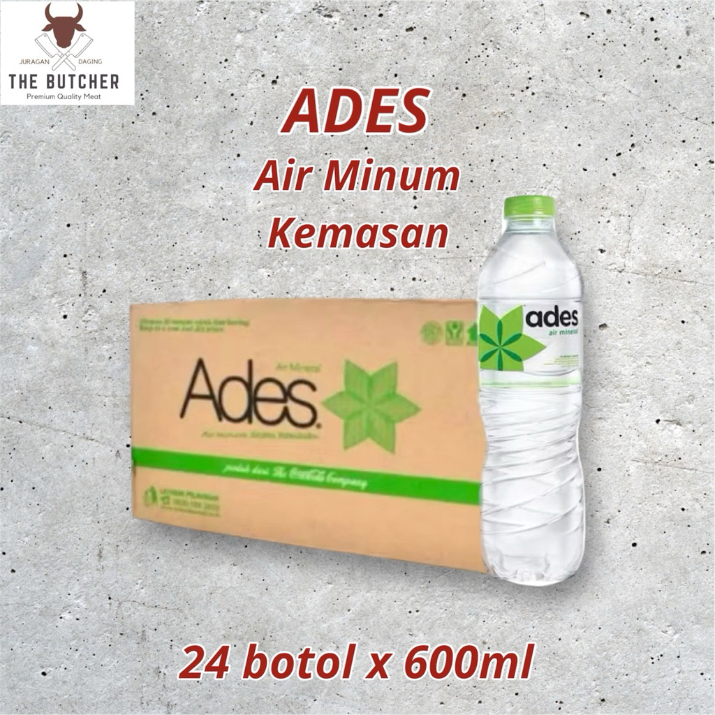 

AIR MINERAL ADES 600ml (24’s x 600ml) / Air Minum Kemasan