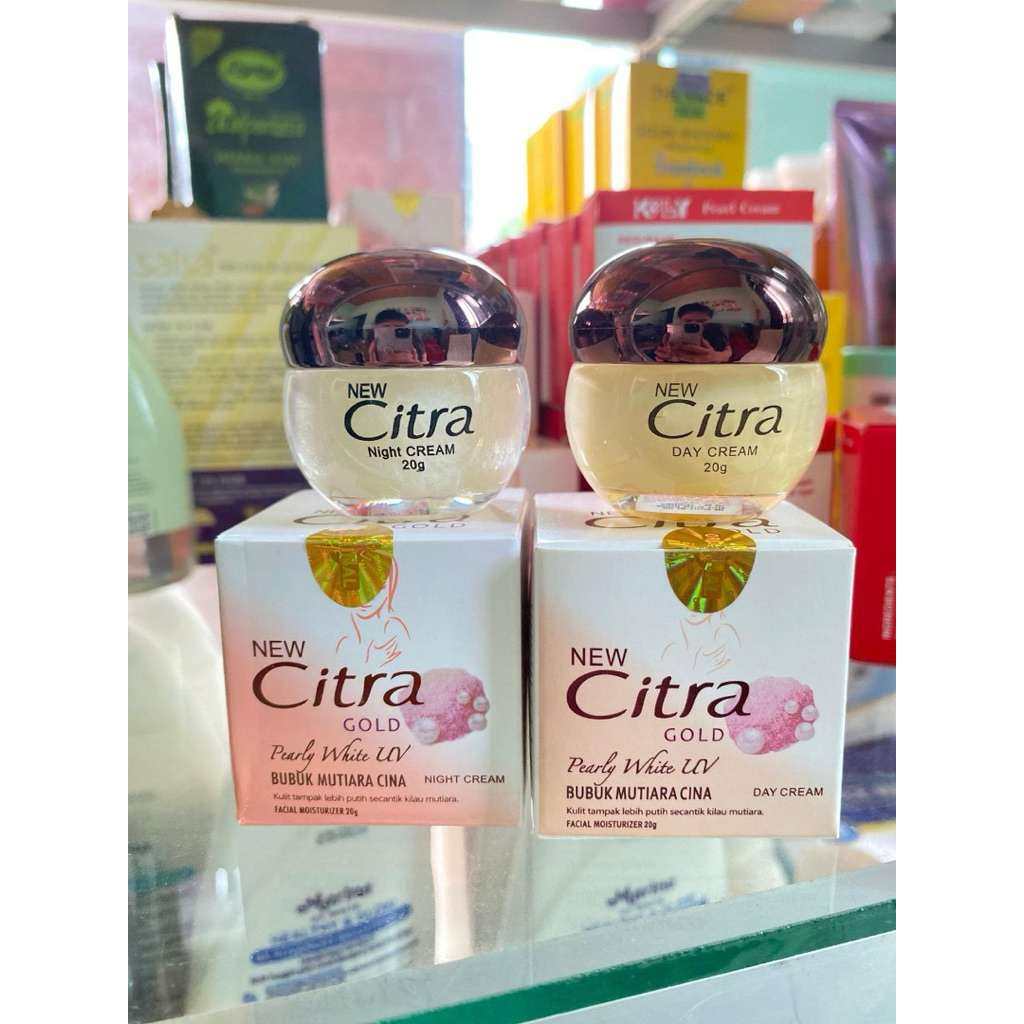 CITRA GOLD Cream siang malam bpom original 100%