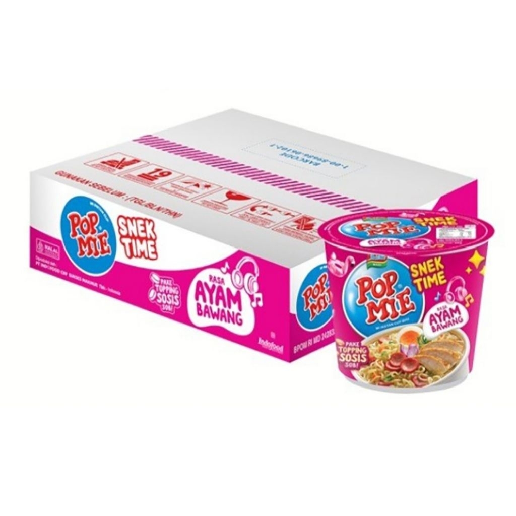

pop mie kecil rasa ayam bawang