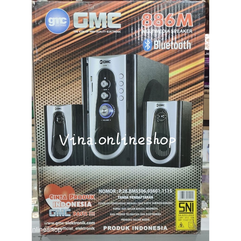 SPEAKER BLUETOOTH GMC MULTIMEDIA 886M