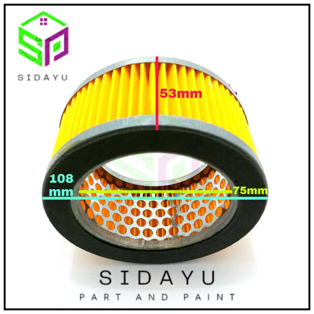 Isi Filter Kompresor Angin 10HP Sponge