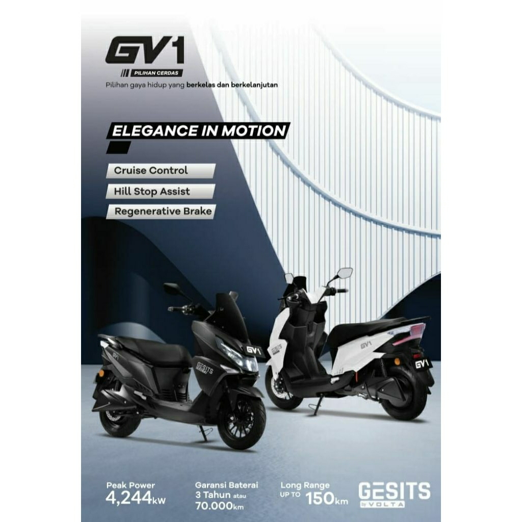 motor listrik gesit GV1