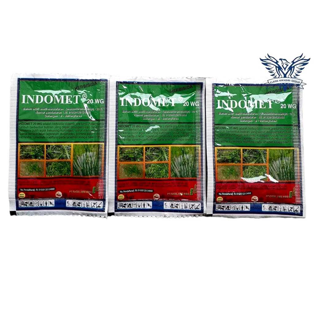 Indomet 20WG 5 Gram Herbisida metil metsulfuron (metsulfuron-methyl) : 20 % Excel