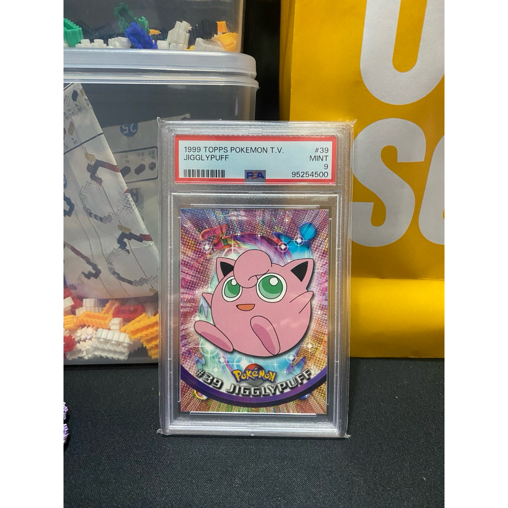 Kartu Pokemon TCG Japan - Topps Jigglypuff 1999 PSA 9 Original