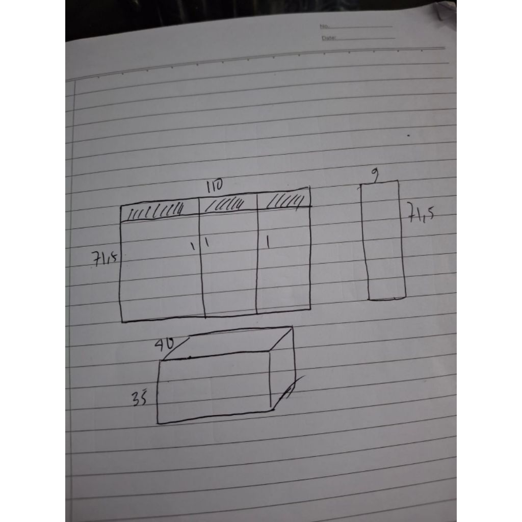 KITCHEN SET BAWAH ALUMUNIUM TEBAL PUTIH