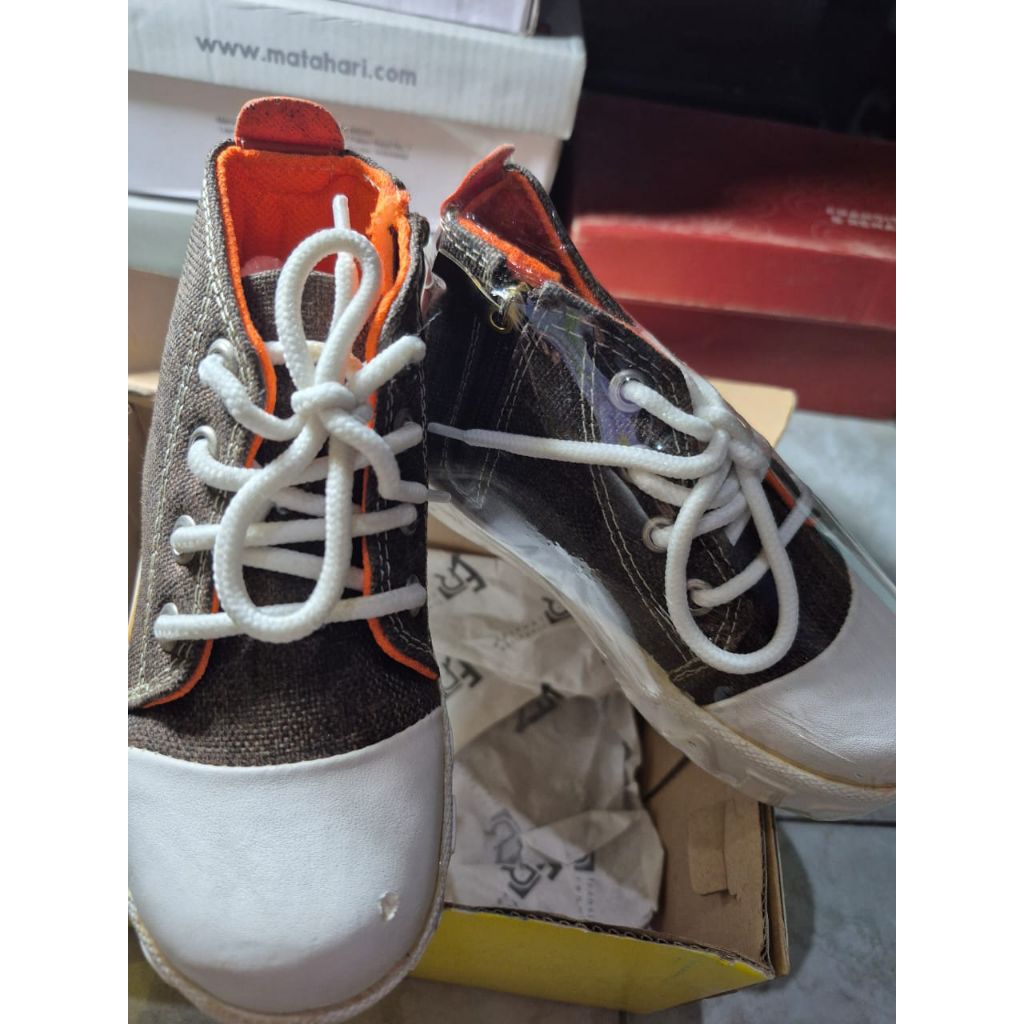 SEPATU ANAK LAKI-LAKI SEPATU KETS ANAK COWOK FRANSISCA RENALDY SIZE 24 NEW
