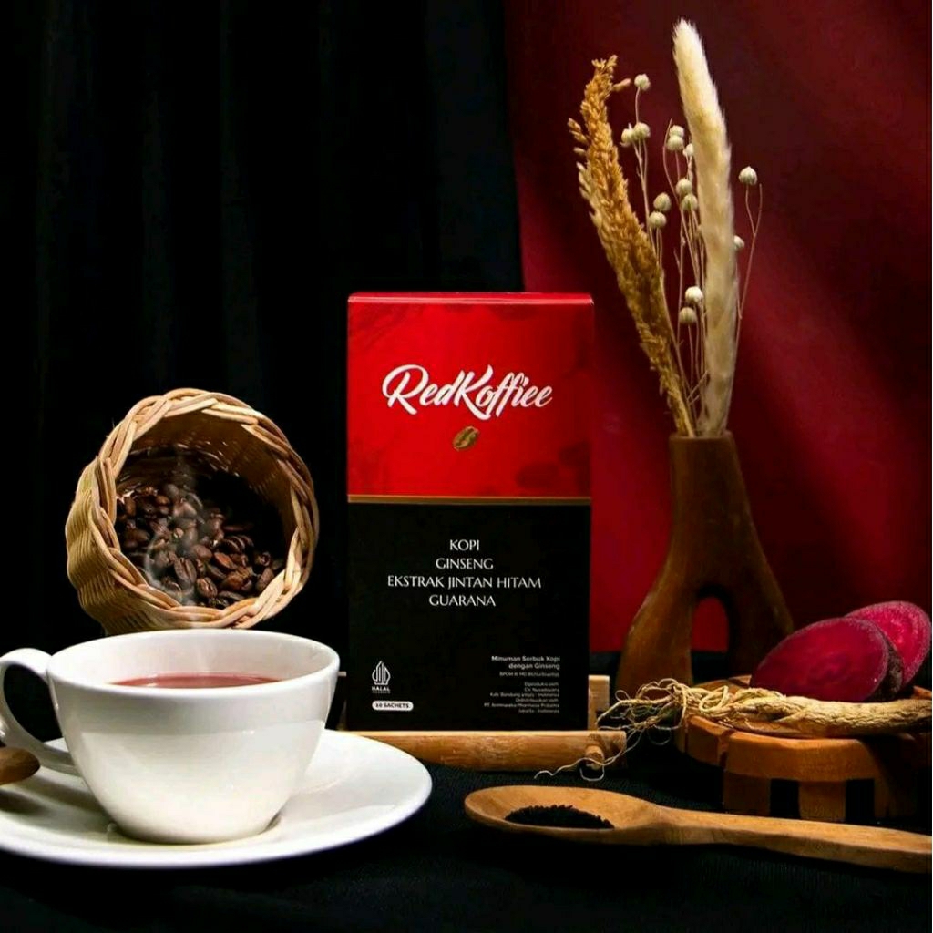 

Red Koffie 1 Box Isi 10 Sachet Original