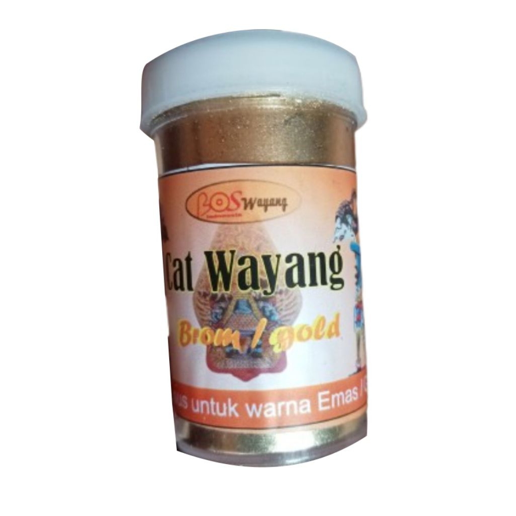

Brom Emas Serbuk 100 gr Cat Wayang Kulit,Kayu,Kertas,dll.
