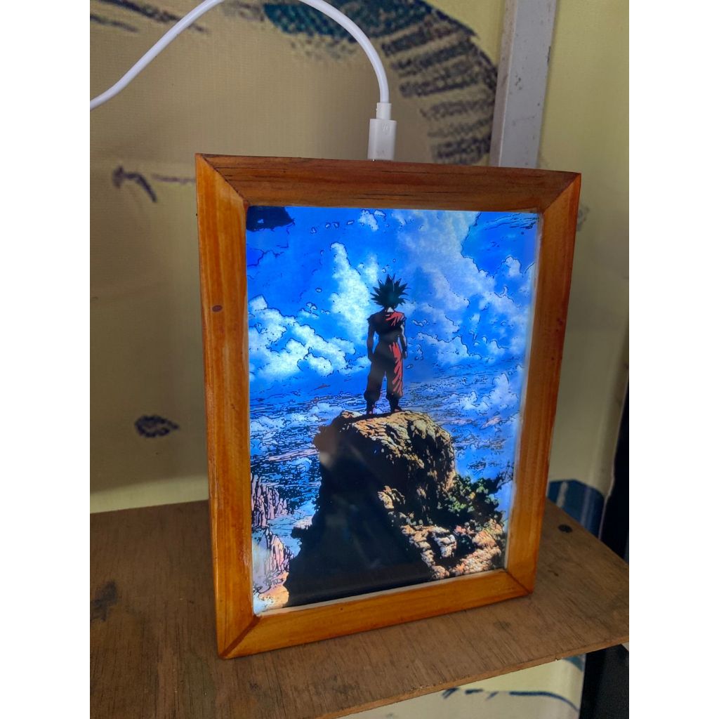 bingkai foto lampu / ligh painting /lighart painting / frame01