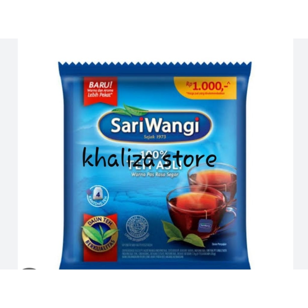 

teh sariwangi 1 renceng isi 12 saset