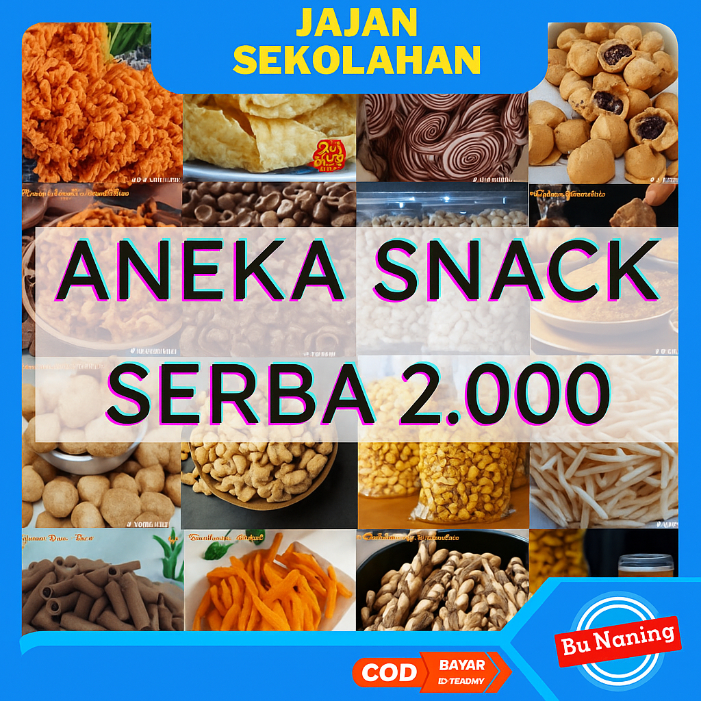 

jajan 2000 / COD/ cemilan2000 / Ready Siap Kirim / Snack / Snack serba 2000 / Snack 2000 / Snack 2000 / Snack 2 Ribu / Snack Kiloan Murah / Cemilan 2 Ribu / Makanan Ringan / Snack 2000an / Jajanan 2000 / Menyediakan juga snack 10000 / Snack 5000 /