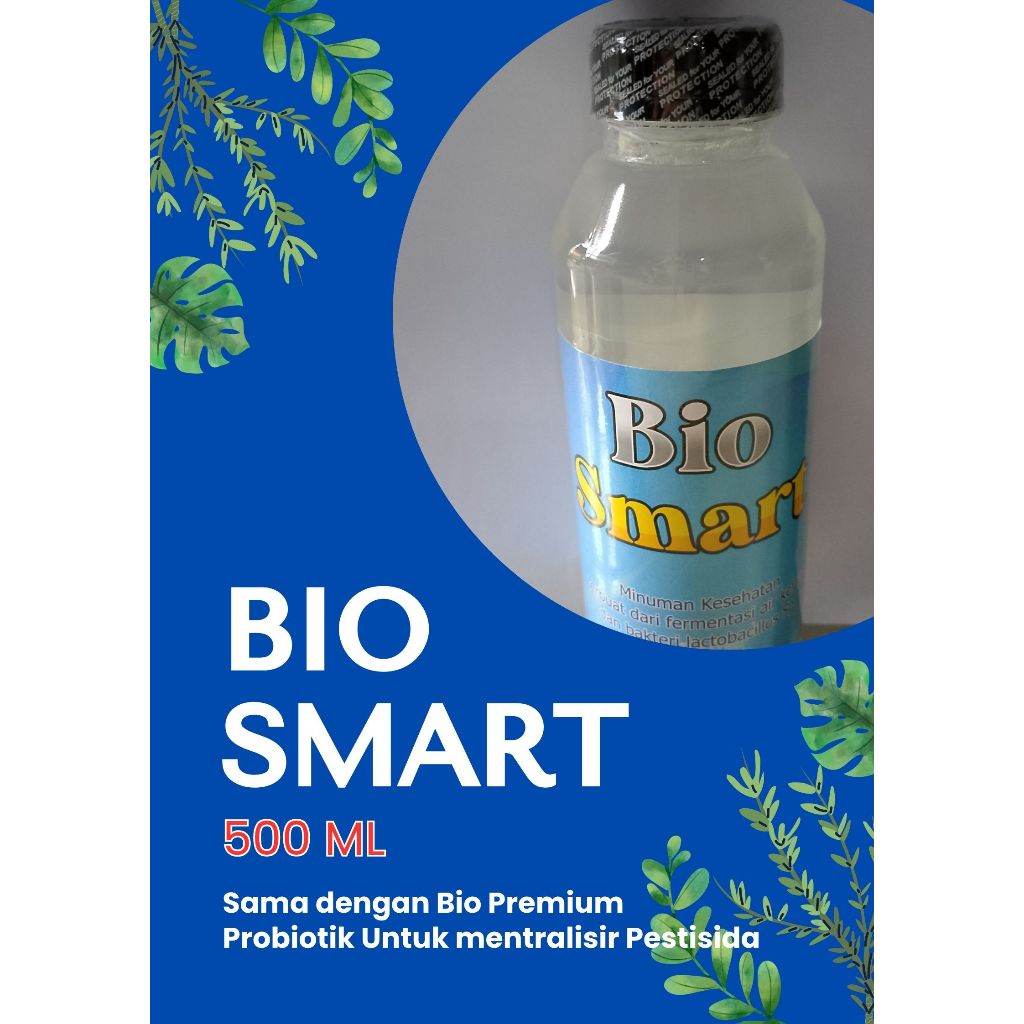 

BIO SMART 500 ML PROBIOTIK UNTUK DI MINUM DAN MENETRALISIR PESTISIDA
