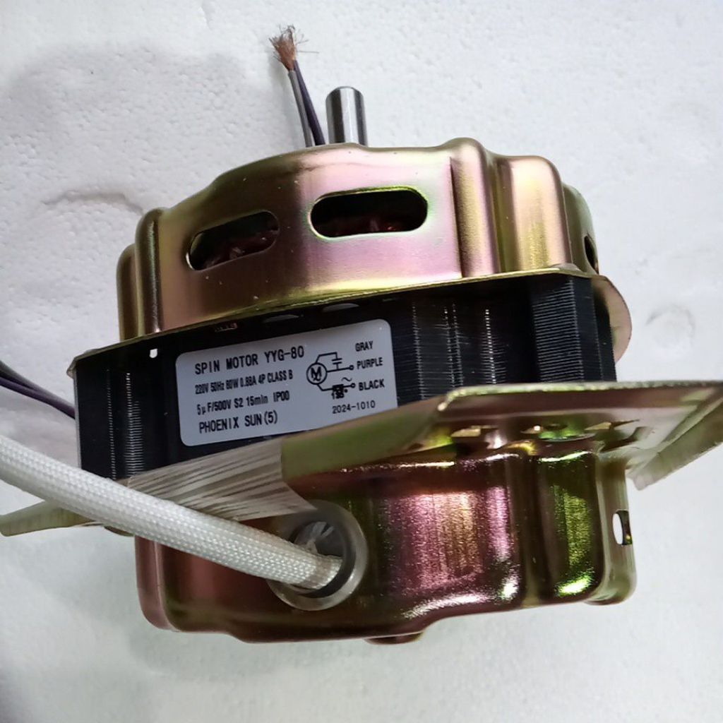 dinamo spin pengering YYG-80-80wat 5uf original